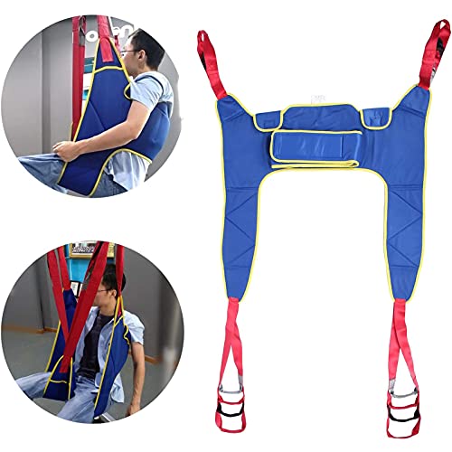 Durable Bariatric Toileting Sling - Commode Hoist Compatible