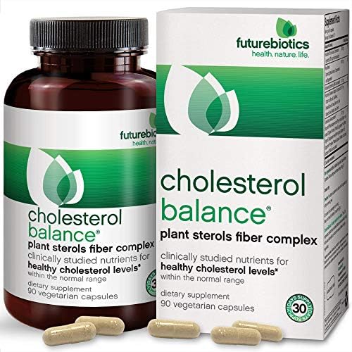 FutureBiotics Cholesterol Balance - Heart Health Support - 90 Vegetarian Capsules
