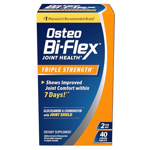 Osteo Bi-Flex Triple Strength Joint Health Supplement (40 Coated Tablets)