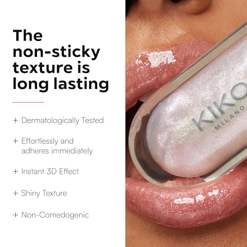 KIKO Milano 3D Hydra Lip Gloss 21 Brun Rose: Hydrating Shine