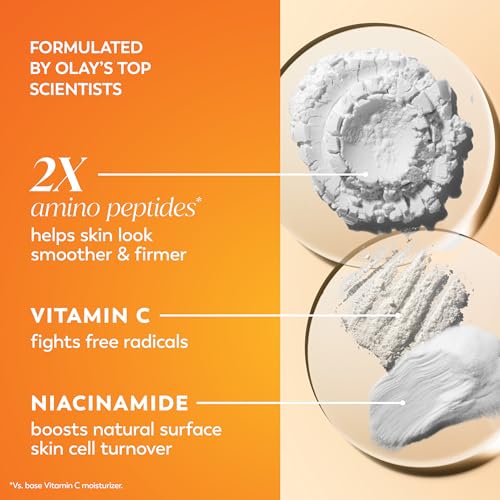 Olay Regenerist Vitamin C + Peptide 24 MAX Face Moisturizer - 1.7 oz