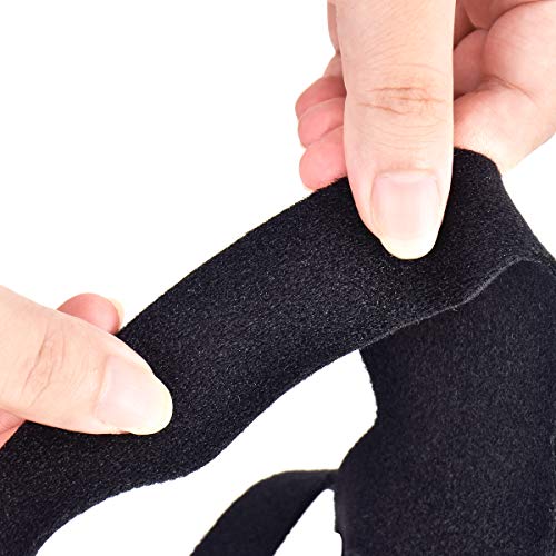 Universal CPAP Mask Headgear Strap - Soft & Stretchy (Standard, Black)