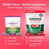 Keto Berberine Complex Gummies (Sugar-Free) with Ceylon Cinnamon, Milk Thistle, ACV [AMPK Metabolic Activator] Berberine Supplement for Metabolism, Energy, Gut Health, Fasting & Body Mass Control