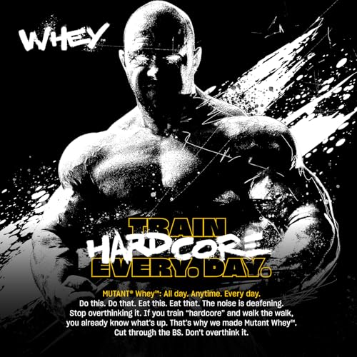 MUTANT WHEY | 100% Whey Protein Powder Shake | 22g of Protein, Fast Absorbing & Easy Digesting | 908g | Vanilla Ice Cream
