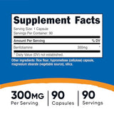 Nutricost Benfotiamine 300mg - 90 Capsules | Gluten-Free, Non-GMO, Vegetarian