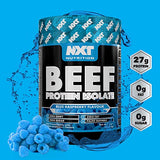 NXT Nutrition Beef Protein Isolate 540g - Blue Raspberry Dairy Free