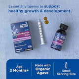Mommy's Bliss Baby Multivitamin + Iron - Immune Support & Healthy Growth for Infants 2+ Months - 30 ml