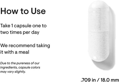 Thorne Zinc Picolinate 30 mg - Well-Absorbed Zinc Supplement for Growth and Immune Function - 60 Capsules