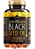 Maju Superfoods Black Seed Oil Capsules, Cold Pressed 2% Thymoquinone, 100% Turkish Black Cumin Nigella Sativa, 60 Count