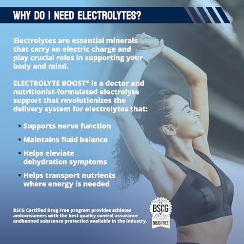 Electrolyte Powder Packets with Cognizin | No Water Needed | Zero Sugar, No Stevia | 14 Pack