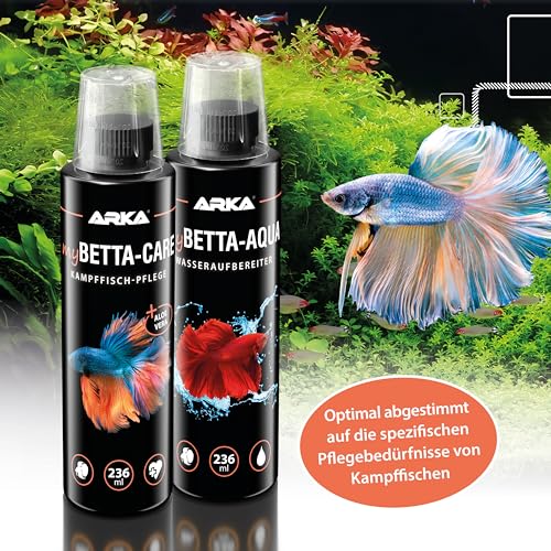 ARKA myBETTA-Care (118 ml) - Water Conditioner for Betta Fish Health & Color