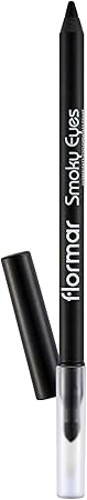 Flormar Smoky Eyes Waterproof Eyeliner 01 Carbon Black - Intense Definition