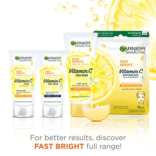 Garnier Fast Bright Day Cream with 3x Vitamin C - 50ml
