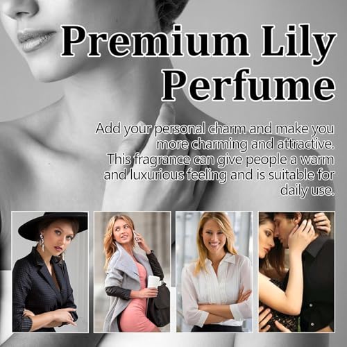 Goyazan Lily Premium Pheromone Perfume Oil for Women - Long-Lasting Floral Fragrance (15ml)