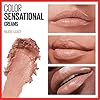 Maybelline Lipstick، لون نودي مع مظهر كريمي