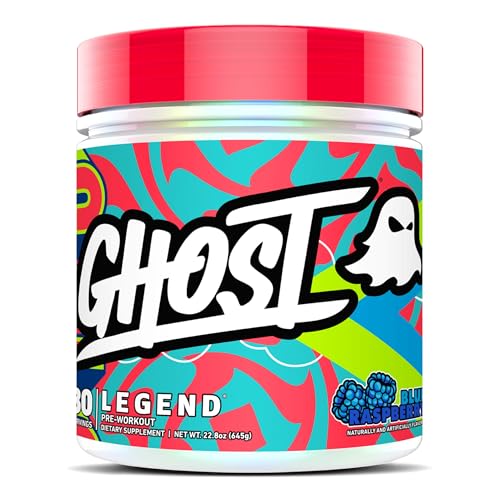 GHOST Legend Pre-Workout Powder - Blue Raspberry (30 Servings)