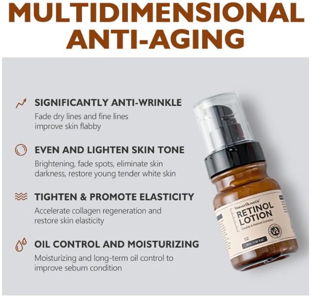 Vibrant Glamour Double Retinol Anti-Aging Cream - 80g