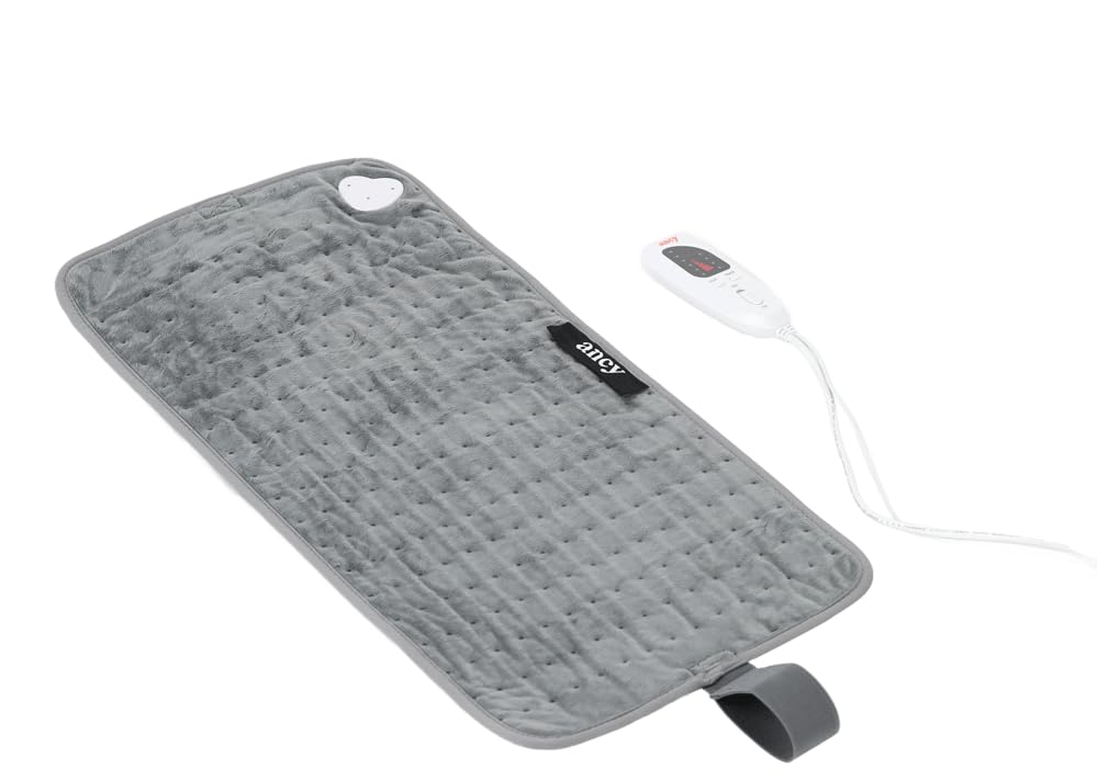 Ancy Electric Heating Pad - Back & Cramp Relief with 9 Heat Settings