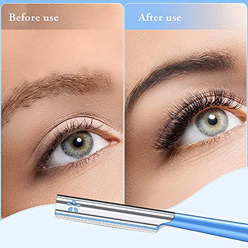 Women Facial Razor for Hair Removal - Dermaplaning Tool Peach Fuzz Trimmer