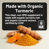 NatureWise, Organic Turmeric Curcumin, 180 Vegan Capsules