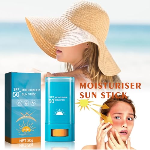 Sunscreen Stick SPF50+ – Moisturizing, Waterproof, Daily Sunblock for Face and Body