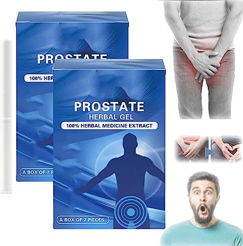 DOCTIA Prostate Natural Herbal Gel for Prostate Health & Vitality Support, 2 Pack - All Skin Types