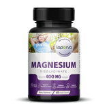 LAPERVA Magnesium Bisglycinate 400mg - 60 Capsules for Muscle & Nerve Support