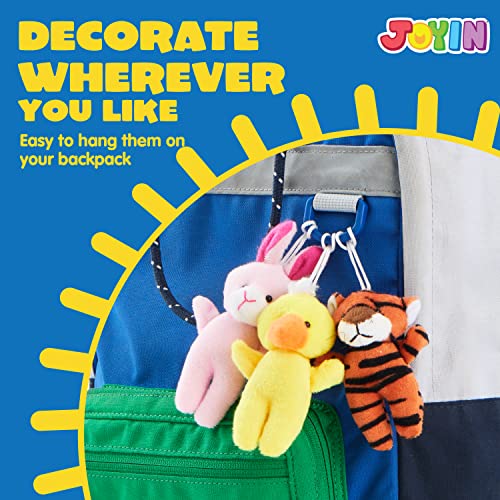 24 Pack Mini Animal Plush Toys - Birthday Party Favors