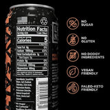 Drink LMNT Sparkling Electrolyte Water Grapefruit Salt - 12-Count