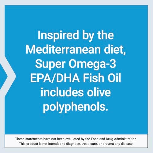Life Extension, Super Omega-3, EPA/DHA Fish Oil, Sesame Lignans & Olive Extract, 120 Softgels