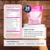 SkinnyFit Super Youth Tropical Punch Multi-Collagen Peptides + Probiotics, Baobab Fiber, Apple Cider Vinegar, Hyaluronic Acid, & Vitamin C, Skin, Hair, Joint & Metabolism Support, 30 Servings