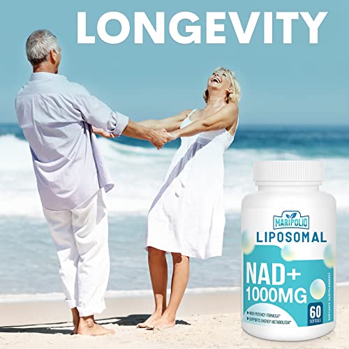 Liposomal NAD+ Supplement 1000mg: Max Absorption for Energy, DNA Repair & Anti-Aging