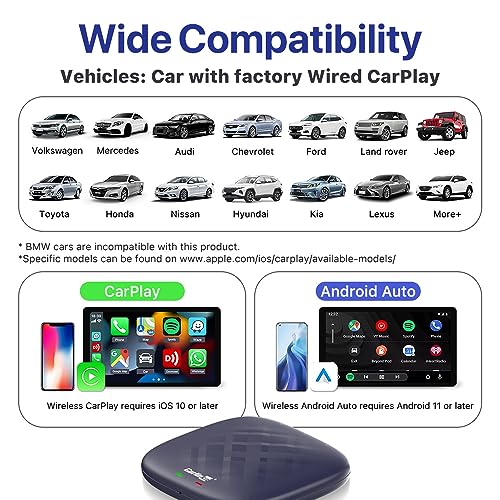 Carlinkit Android 13 Wireless CarPlay AI Box - 8GB+128GB Ultral Series