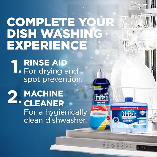 Finish Powerball Rinse Aid, Lemon Sparkle Scent, 400ml