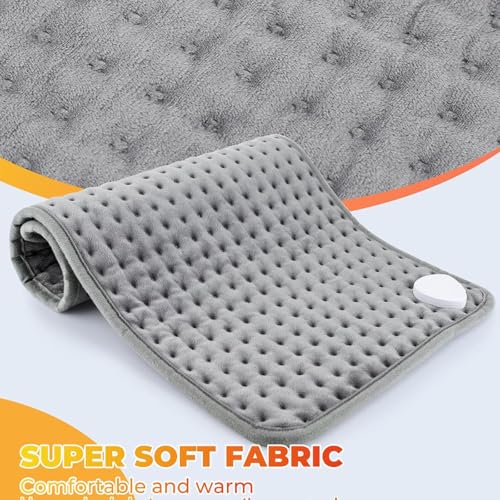 DHB tech Electric Physiotherapy Heating Pad - Back Pain & Cramps Relief (12x24in)