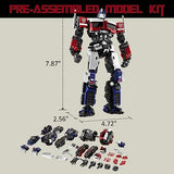YOLOPARK Transformers Optimus Prime Action Figure (Rise of the Beast, 7.87 Inch)
