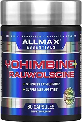 ALLMAX, Yohimbine + Rauwolscine, 60 Capsules