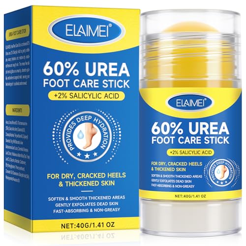 60% Urea Cream Stick with 2% Salicylic Acid - Maximum Strength Callus Remover 1.4oz