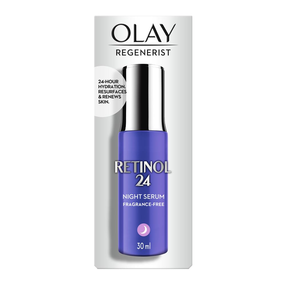 Olay Regenerist Retinol 24 Night Serum 30ml | Overnight Skin Renewal