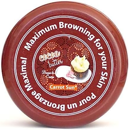 Carrot Sun Cocoa Butter Sun Tanning Cream - Deep Hydration