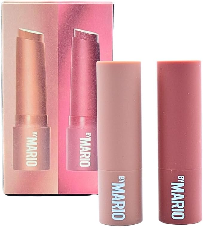 MAKEUP BY MARIO Mini MoistureGlow™ Lip Serum Duo - Bare Glow & Rose Glow