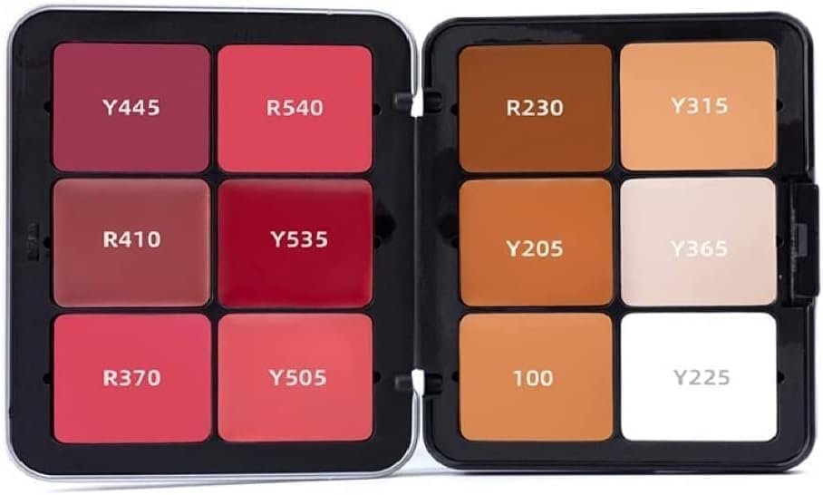 12-Color Professional Contour & Blush Palette