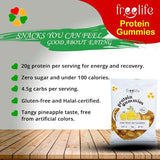 Freelife Protein Gummies Pineapple Flavor 32g Pack of 1 - High Protein Dietary Supplement