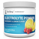 Dr. Berg Zero Sugar Hydration Keto Electrolyte Powder - Raspberry & Lemon Flavor - 50 Servings