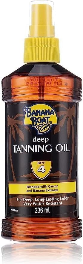 Banana Boat Tanning Oil SPF 4 - 236ml