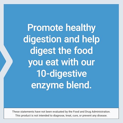 Life Extension Super Digestive Enzymes, 60 Capsules for Optimal Digestion & Absorption