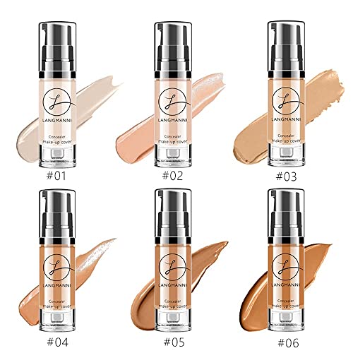 Full Coverage Matte Liquid Foundation & Oil Control Concealer