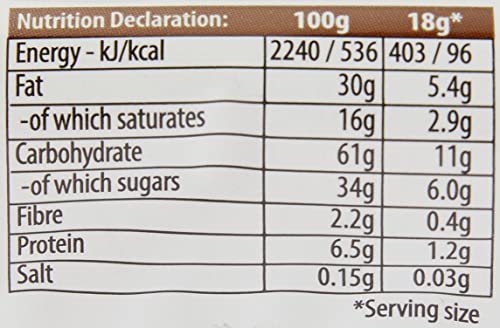 Rice Up Caramel White Chocolate Rice Bar - 20 Packs of 18g Indulgent Treats