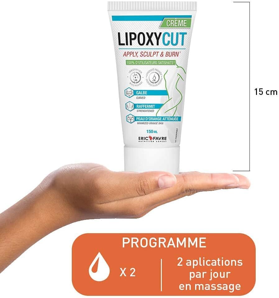 Eric Favre Cellulite Lipoxycut Slimming Cream - Firming & Shaping - 2 x 150ml