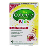 Culturelle Kids Probiotics Chewables - Natural Bursting Berry Flavor - 30 Tablets